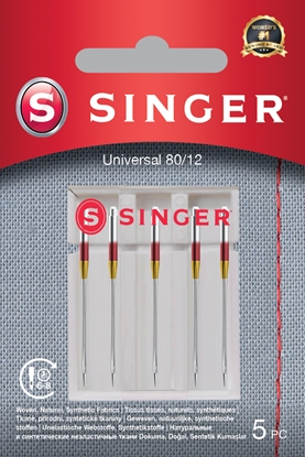 Picture of Singer Universal Needle 80/12 5PK for Woven Fabrics