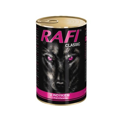 Picture of Dolina Noteci Rafi Classic with turkey and carrots - wet dog food - 1240g