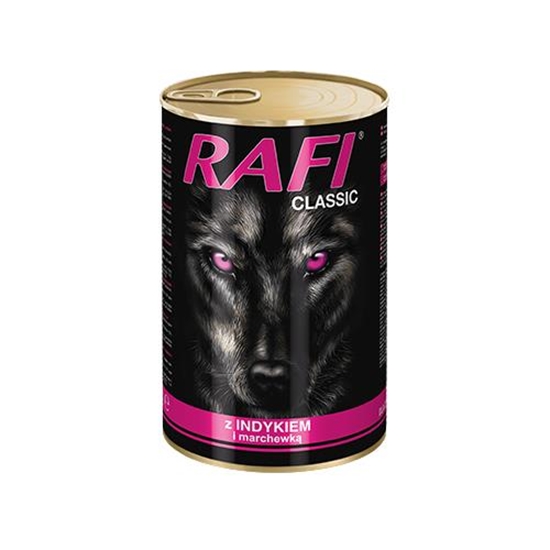 Picture of Dolina Noteci Rafi Classic with turkey and carrots - wet dog food - 1240g