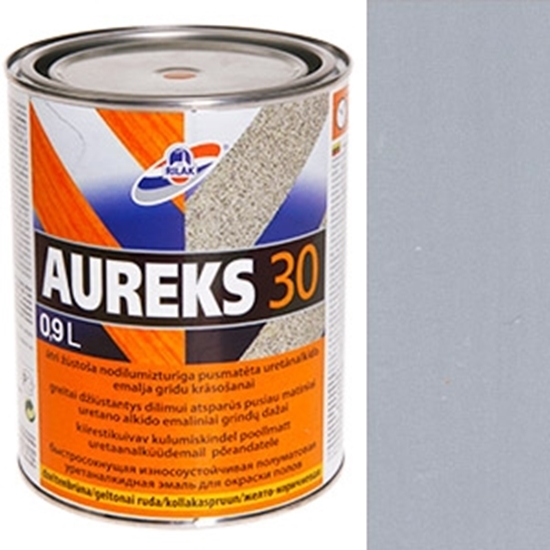 Picture of Krāsa grīd.AUREKS-30 pelēka pusmat.0.9l