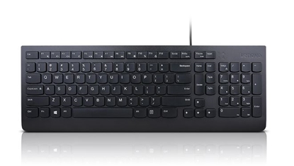 Picture of LENOVO ESSENTIAL WIRED KEYBOARD (BLACK) - ESTONIA 454