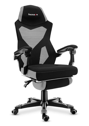 Attēls no Huzaro Combat 3.0 Gaming armchair Mesh seat Black, Grey