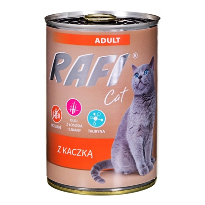 Picture of Dolina Noteci Rafi with duck - wet cat food - 400g