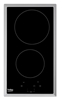 Picture of Beko HDMC32400TX hob Stainless steel Built-in 30 cm Ceramic 2 zone(s)