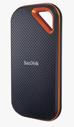 Изображение External SSD|SANDISK BY WESTERN DIGITAL|Extreme Pro|1TB|USB-C|Write speed 2000 MBytes/sec|Read speed 2000 MBytes/sec|Proprietary|SDSSDE81-1T00-G25