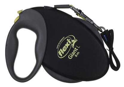 Picture of TRIXIE NEON GIANT L 8 m Black, Yellow Dog Retractable lead