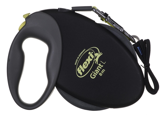 Picture of TRIXIE NEON GIANT L 8 m Black, Yellow Dog Retractable lead
