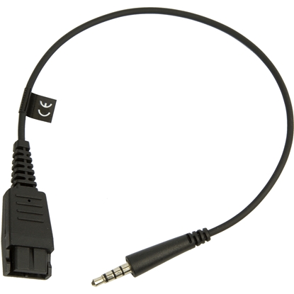 Picture of Jabra 8800-00-99 cable gender changer QD 3.5 mm Black