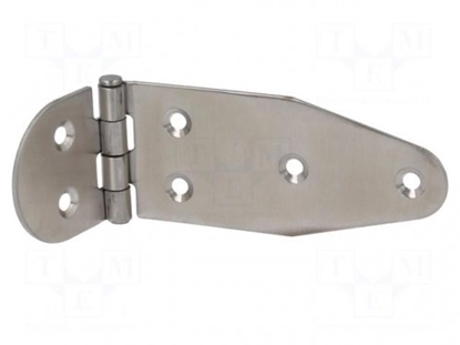 Picture of Hinge;Width:40mm;A2 stainless steel;H:130mm