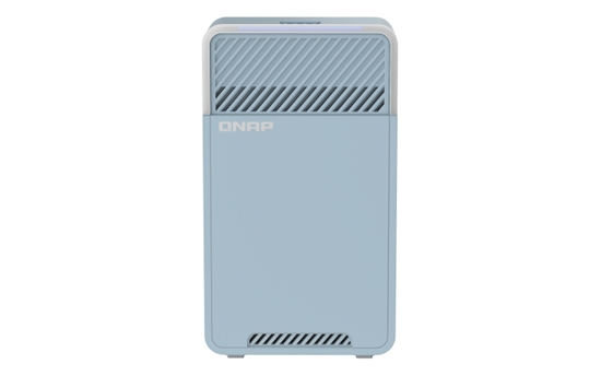 Picture of QNAP QMiro-201W wireless router Gigabit Ethernet Dual-band (2.4 GHz / 5 GHz) Blue