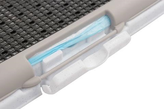 Picture of ZOLUX dog / cat litter box Open litter box Black, Grey