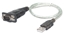 Изображение Manhattan USB-A to Serial Converter cable, 45cm, Male to Male, Serial/RS232/COM/DB9, Prolific PL-2303RA Chip, Black/Silver cable, Three Year Warranty, Equivalent to ICUSB232V2