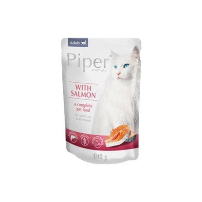 Attēls no DOLINA NOTECI Piper with salmon - wet cat food - 100 g