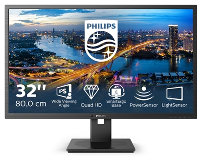 Attēls no Philips B Line 325B1L/00 computer monitor 80 cm (31.5") 2560 x 1440 pixels 2K Ultra HD LCD Black