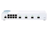 Picture of QNAP QSW-M408S network switch Managed L2 Gigabit Ethernet (10/100/1000) White