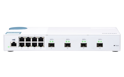 Picture of QNAP QSW-M408S network switch Managed L2 Gigabit Ethernet (10/100/1000) White