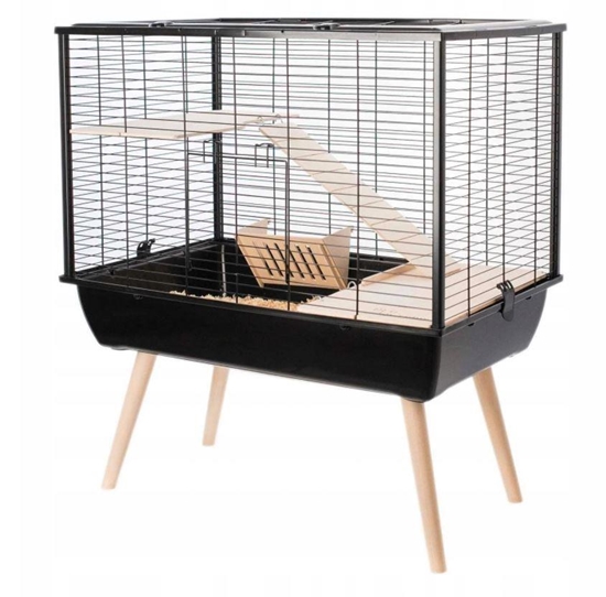 Picture of Zolux Cage Neo Muki Large Rodents H58, black
