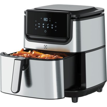 Picture of Electrolux Air Fryer  Explore 6 E6AF1-6ST Power 1800 W, Stainless steel/Black