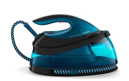 Attēls no Philips PerfectCare Compact Iron with steam generator GC7846/80, Steam burst up to 420g, 1.5 l water tank, Max. 6.5 bar pump pressure