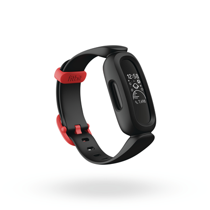 Attēls no Fitbit activity tracker for kids Ace 3, black/racer red