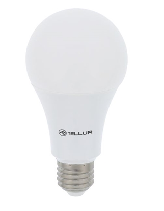 Attēls no Tellur WiFi Smart Bulb E27 white/warm/RGB, dimmer