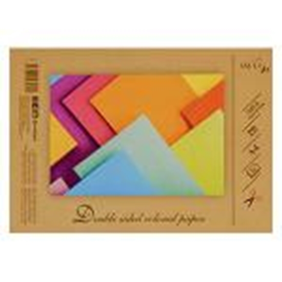 Изображение Aplikāciju papīrs A4,  16 loksnes 16 krāsas divpusējs SMLT