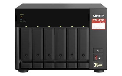 Picture of QNAP TS-673A NAS Tower Ethernet LAN Black V1500B