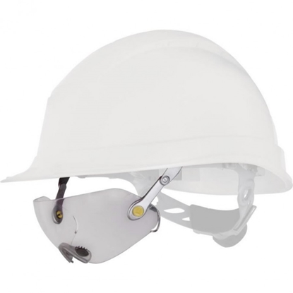 Attēls no Safety glasses Fuego, for helmets, transparent polycarbonate, Delta Plus