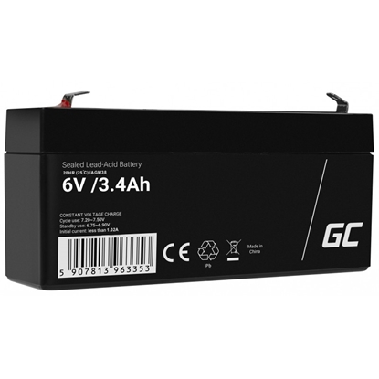 Picture of Akumulator AGM VRLA 6V 3.4Ah