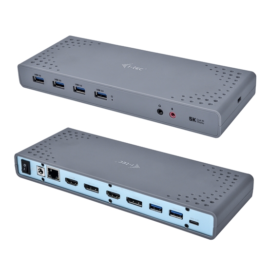 Picture of i-tec USB 3.0 / USB-C / Thunderbolt 3 Dual Display Docking Station