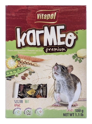 Attēls no VITAPOL Karmeo Premium - rat food - 500g