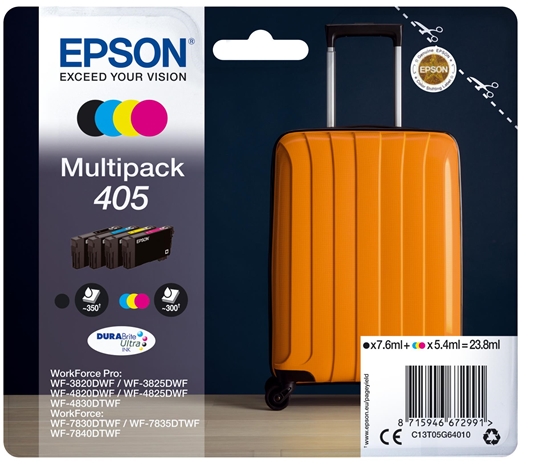 Picture of Epson DURABrite Ultra Multipack (4 colors) 405            T 05G6