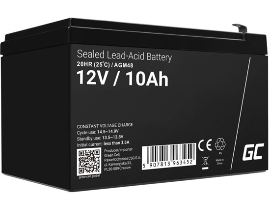 Picture of Akumulator AGM VRLA 12V 10Ah