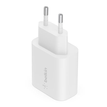 Attēls no Belkin BOOST Charge 25W USB-C Charger + PD, white WCA004vfWH