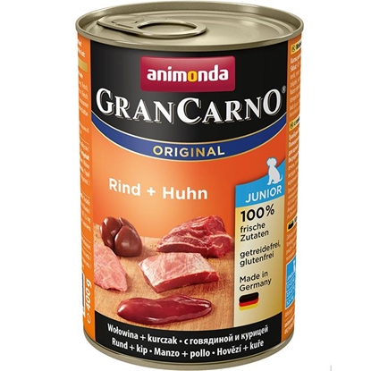 Изображение ANIMONDA GranCarno Junior Beef and chicken - wet dog food - 400g