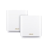Picture of ASUS ZenWiFi AX (XT8) wireless router Gigabit Ethernet Tri-band (2.4 GHz / 5 GHz / 60 GHz) White