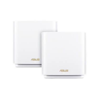 Attēls no ASUS ZenWiFi AX (XT8) wireless router Gigabit Ethernet Tri-band (2.4 GHz / 5 GHz / 60 GHz) White