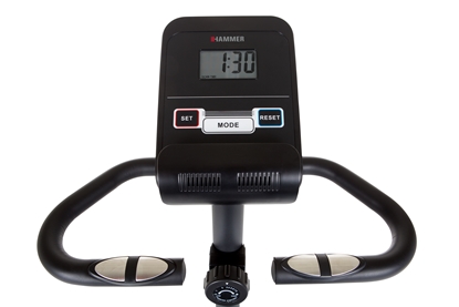 Obrazek Hammer Cardio 4.0 Fitness Bike Magnetic, 110 kg, Black/Red, LCD display