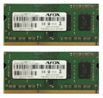 Picture of Afox AFSD316BK1LD 16GB (2x8GB) 1600MHz