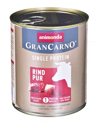Изображение ANIMONDA GranCarno Adult Single Protein Beef - wet dog food - 800g