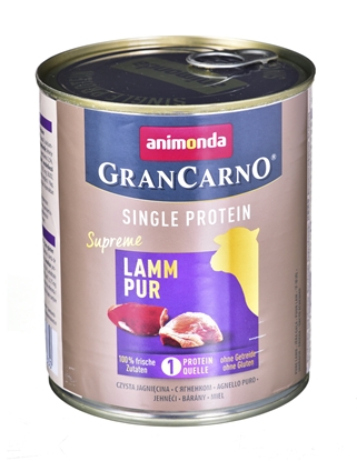 Изображение animonda GranCarno Single Protein flavor: lamb - 800g can