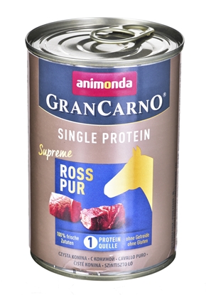 Attēls no ANIMONDA GranCarno Single Protein Horse meat - wet dog food - 400 g
