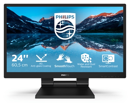 Attēls no Philips 242B9TL/00 computer monitor 60.5 cm (23.8") 1920 x 1080 pixels Full HD LCD Touchscreen Black