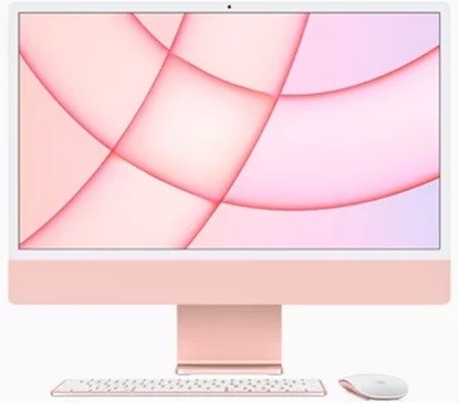 Attēls no 24 iMac Retina 4.5K display: Apple M1 chip 8 core CPU and 7 core GPU, 256GB - Pink 