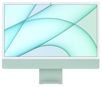 Attēls no 24 iMac Retina 4.5K display: Apple M1 chip 8 core CPU and 8 core GPU, 256GB - Green 
