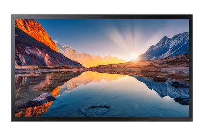Attēls no Samsung QM32R-T Digital signage flat panel 81.3 cm (32") Wi-Fi 400 cd/m² Full HD Black Touchscreen