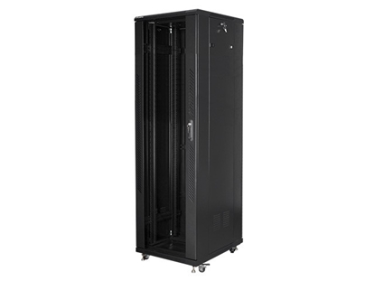 Изображение Lanberg 19" 42U 600X800 SCHWARZ LANBERG RACKMOUNT EINBAUSCHR
