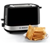 Picture of Bosch TAT7403 toaster 2 slice(s) 800 W Black, Stainless steel