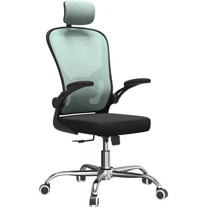 Picture of Topeshop FOTEL DORY NIEBIESKI office/computer chair Padded seat Mesh backrest
