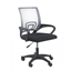Attēls no Topeshop FOTEL MORIS SZARY office/computer chair Padded seat Mesh backrest